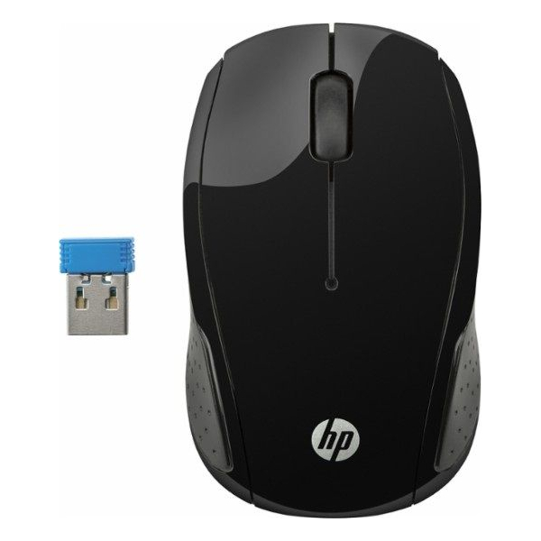 HP 200 vezeték nélküli fekete egér